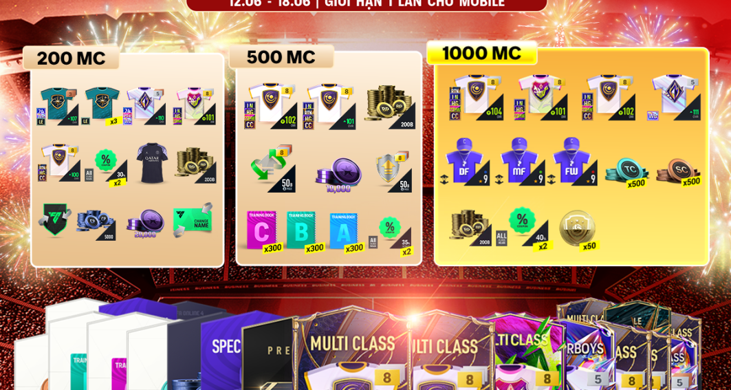 Nạp Tích Lũy MC Sinh Nhật 7 Tuổi