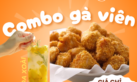 Combo Gà Viên – Soda Xoài Mát Lạnh, Giá Chỉ 40K