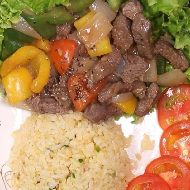 Cơm xào bò