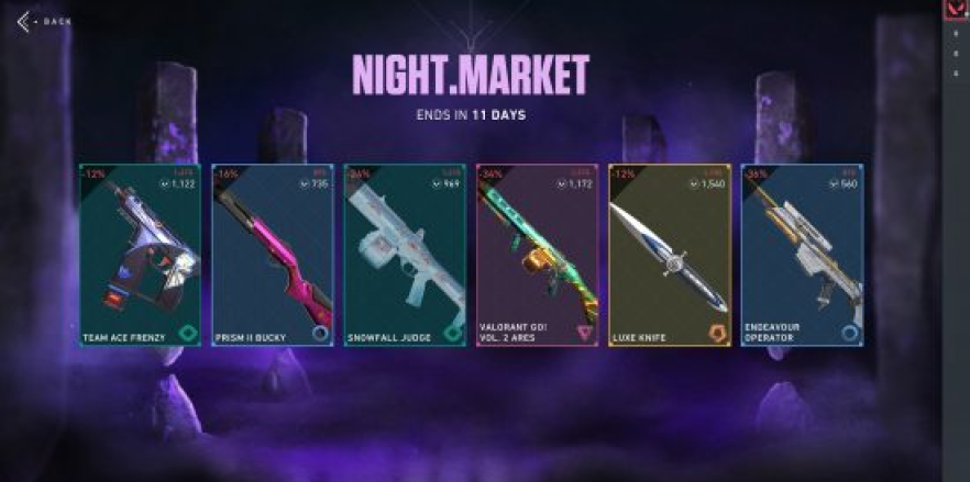 Sự kiện Valorant Night Market 2025